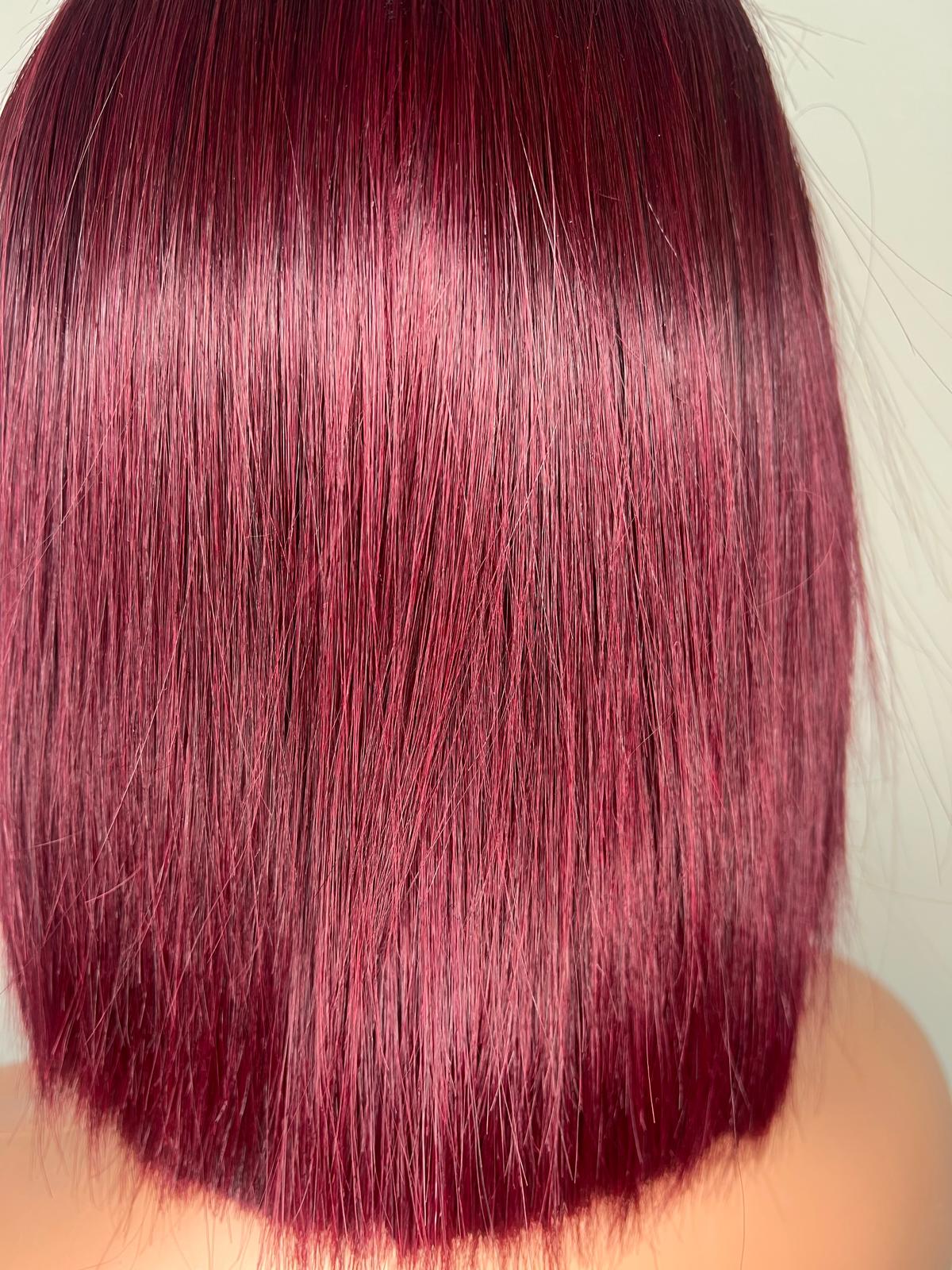 Perruque BOB Lisse Lace 13x4 Couleur 99J