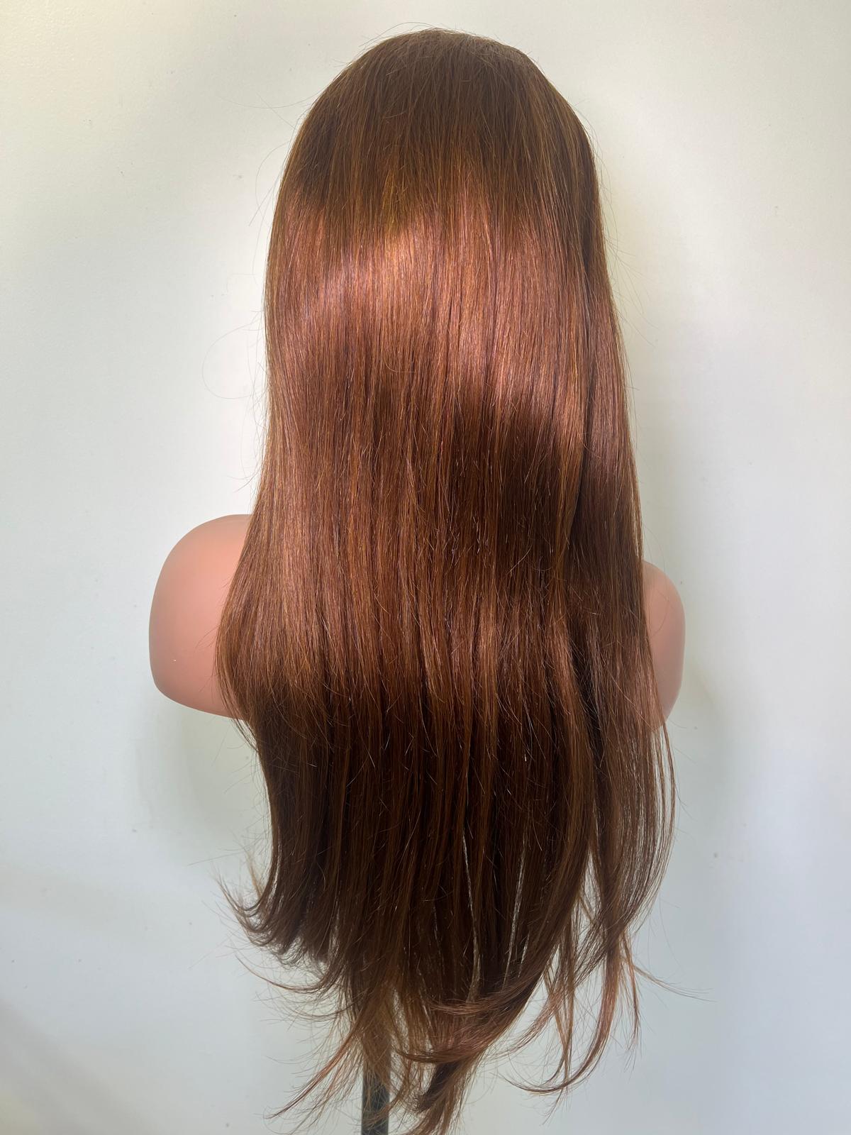 Perruque LISSE. Lace 13x4. Couleur 4