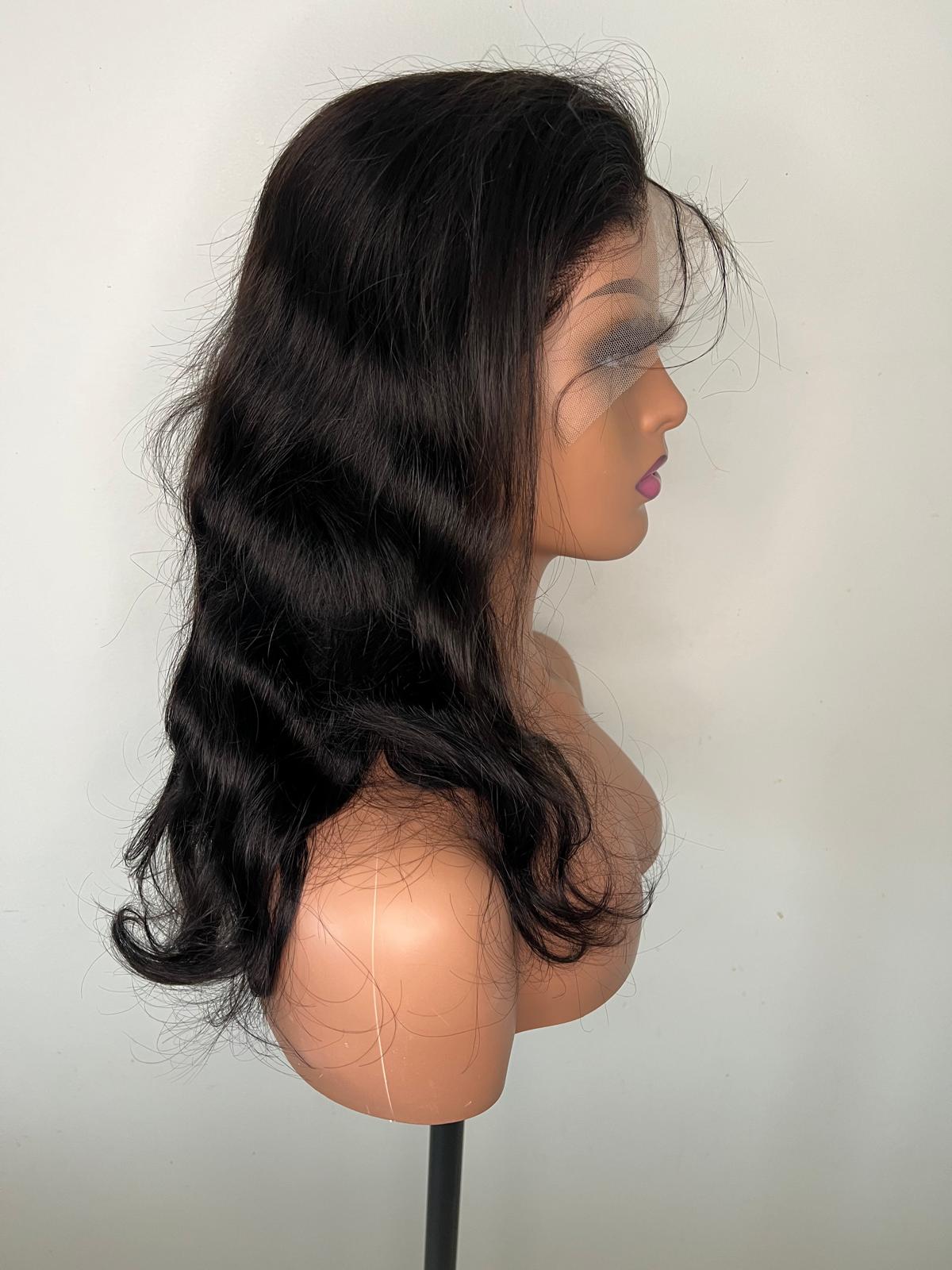 Perruque  BODY Wave.  Lace 13x4. Noire