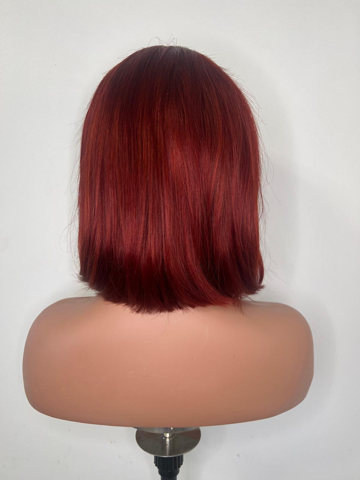 Perruque BOB Lisse Lace 13x4 Couleur 99J